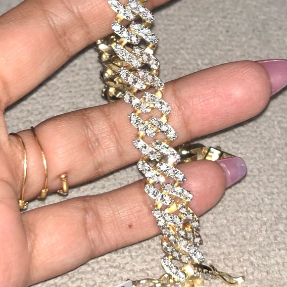 Men’s certified real diamond bracelet. NOT CZ! WOW - Picture 3 of 3